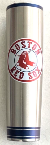 MLB LICENSED  Boston Red Sox  20oz Metal Bat Tumbler with slide lid  BRAND NEW Cover
