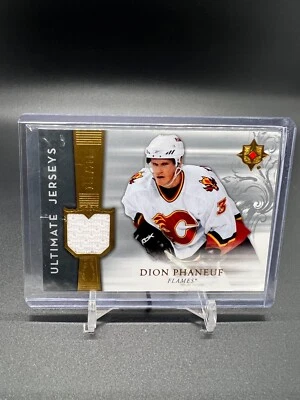 2006-07 Ultimate Collection Jerseys #UJDP Dion Phaneuf /200 Calgary Flames  - Image 1 of 2