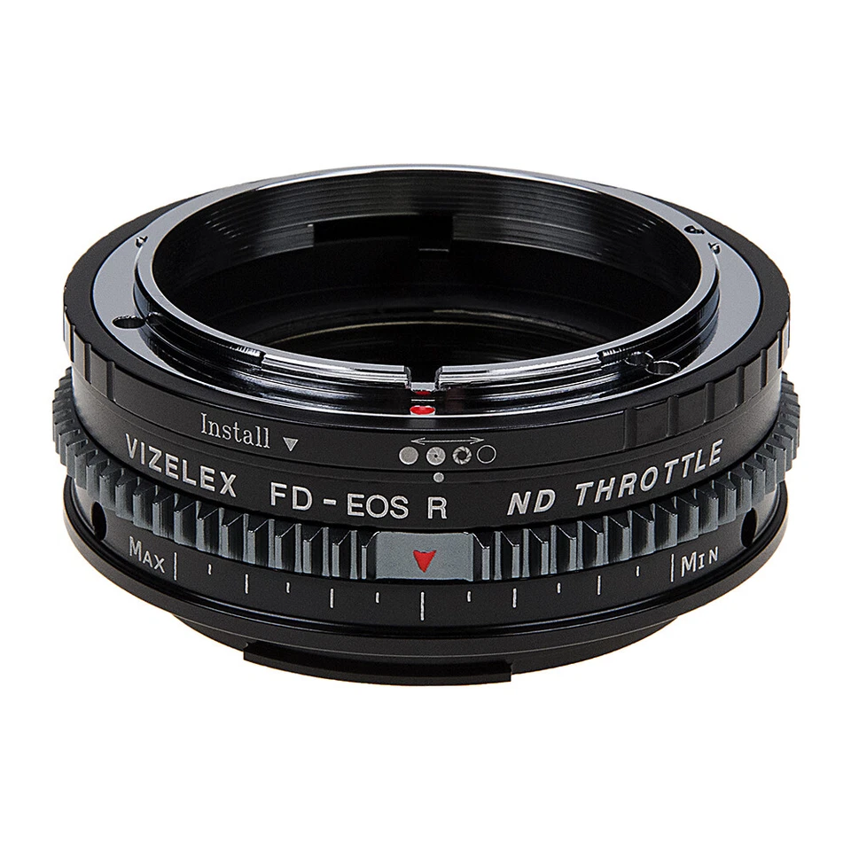 Fotodiox CINE ND Throttle Canon FD Lens to Canon RF Mount Cameras - Image 1 of 4