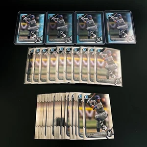 ENORME LOTE Roderick Arias 2022 Bowman Draft Cromo Lote #BDC-79 Sky Blue Refractor - Imagen 1 de 3