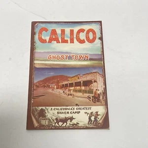 Calico Ghost Town 1959 Camp Knott's Berry Farm Souvenir Pamphlet Pictorial - Picture 1 of 2