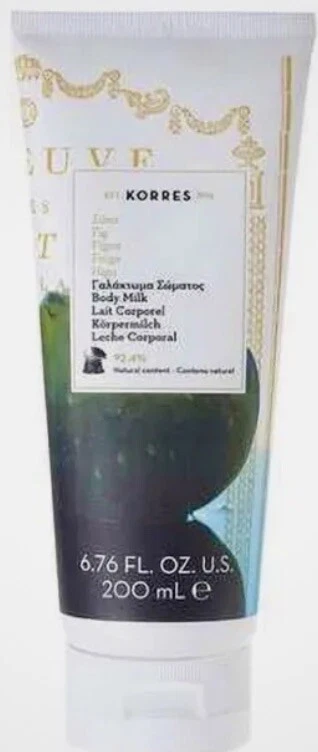 KORRES FIG BODY MILK 6.76 OZ - MOISTURIZING w PROVITAMIN B5 & ALOE - SEALED NEW - Image 1 of 1