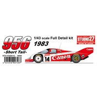 Studio27 FD43011C 1:43 Porsche956 canon 1983 (Short tail) Full Detail Kit