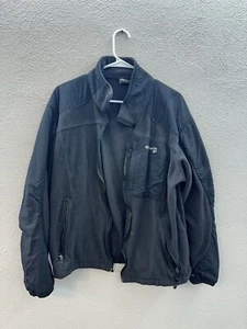 Columbia GRT Mens Jacket Size Large Black Fleece Zip Interchange - Picture 1 of 12