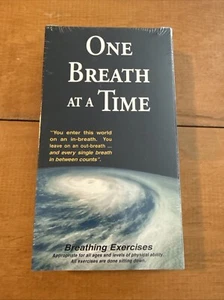 ONE BREATH AT A TIME ~ Breathing Excercises VHS / New & Sealed 2001 - Picture 1 of 12