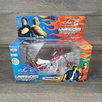 Rare American Chopper The Series Christmas Bike 1:18 Joyride 2005 OCC Holiday - Image 1 of 4