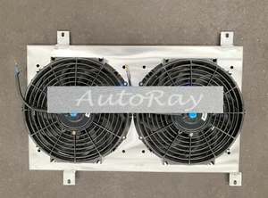 Cubierta de radiador de aleación + ventilador para Toyota Supra Soarer MK3 7M-GT 3000CC MZ20 86-92 - Imagen 1 de 9
