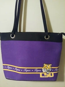 LSU Tigers Fashion Purse/Handbag Team Logo Bag Pride Retro Sports College Univ - Picture 1 of 10