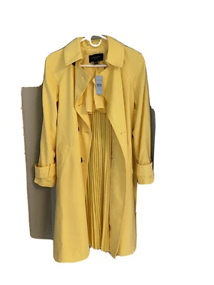 Ann Taylor Twill Trench Coat PXS - Image 1 of 3