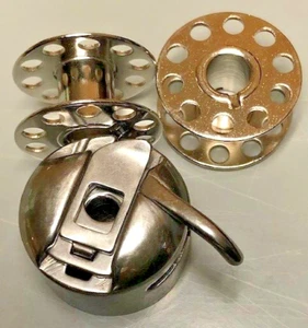 Spulenkoffer 10 Spulen für Montgomery Wards Morseatlas PLUS MEHR Nähmaschine - Bild 1 von 6