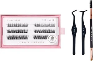 Lola's Lashes Pre-glued Lashes | Soft Definition Starter Kit | Pre-Glues Lashes - Picture 1 of 1