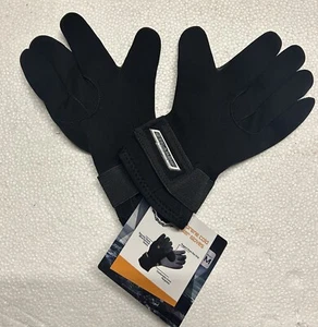 Stearns Neoprene Cold Water Gloves Medium, Black Model 5600, New - Picture 1 of 2