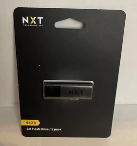 NXT Technologies 64GB USB 2.0 Flash Drive NX27990-US/CC. New In Pack - Picture 1 of 6