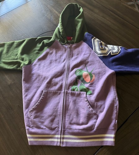 Felpa con cappuccio e zip uomo SUPREME x Junya Watanabe CDG