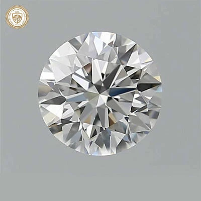 Natural Diamond Round Excellent Cut 0.19 Ct. White-I Color SI Clarity 3.5 mm - Image 1 of 4