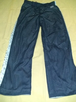 *Men's Navy-Blue Joggers Pants Bum Equipment Size Medium EC+ - Image 1 of 4