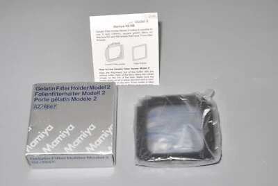 Soporte de filtro de gelatina Mamiya modelo 2 para RZ RB67 524090 en caja Foto 1 de 4