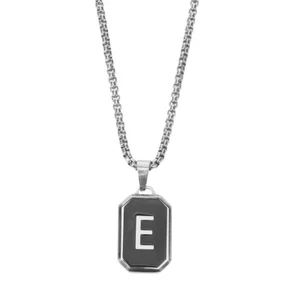 Stylish Letter Charm Necklace Letter Pendant Necklace Trendy Necklace Chain - Picture 1 of 12