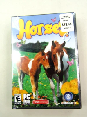 Horses PC CD-Rom Game Sealed New Software Ubisoft Interactive Windows 2000/XP - Image 1 of 4