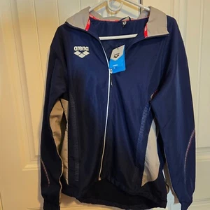 Arena Men's M National Team USA Warm Up Jacket Navy NWT - Bild 1 von 11