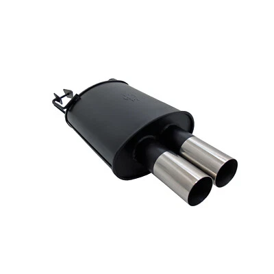 Novus Sportauspuff für BMW E39 2x76mm RL-Design Endschalldämpfer mit ABE - Bild 1 von 4