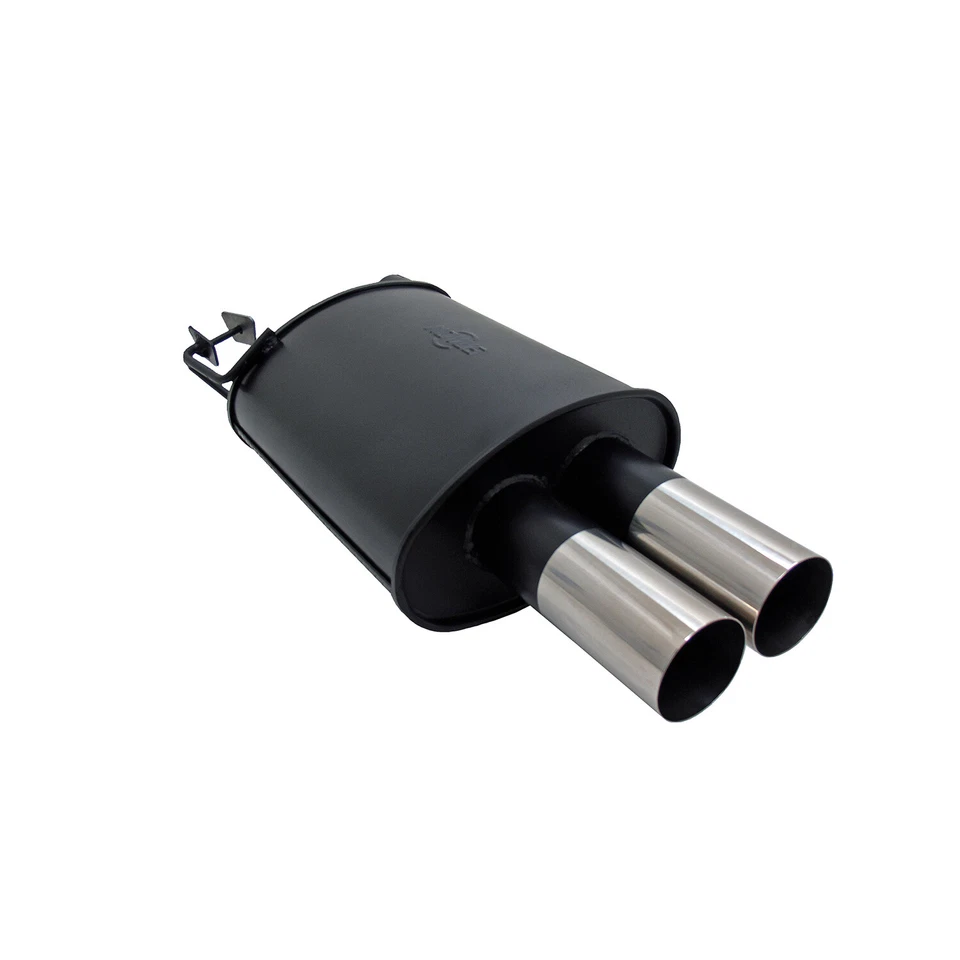 Novus Sportauspuff für BMW E39 2x76mm RL-Design Endschalldämpfer mit ABE - Bild 1 von 4