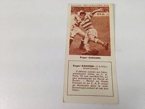 FOOTBALL BISCUITS REM REIMS ROGER RANZONI ; 50s NO PANINI - Imagen 1 de 1