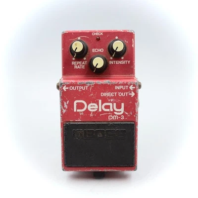 BOSS DM-3 Delay 1984 Made in Japan ACA Vintage Guitar Effect Pedal 433000 - Image 1 of 4