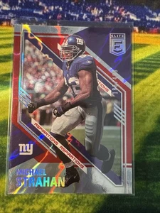 2021 Elite Aspirations Shimmer #35 Michael Strahan 186/499 - Giants - Picture 1 of 3