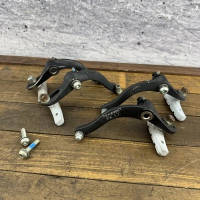 Tektro FX11 FX115 V-Brake Arm Set Front Rear Black BMX MTB Bike with Bolts Parts - Image 1 of 4