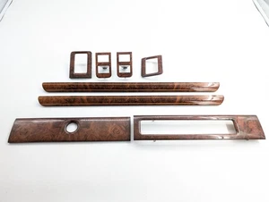 SET LEGNO TAPPI JAGUAR EARLY XJS LHD FACIA CRUSCOTTO STRISCIA IMPIALLACCIATURA INTERNO - Foto 1 di 18