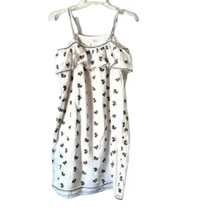LE COYOTES DE PARIS girls Adriana Flower Embroidered Sun Dress size 18 - Picture 1 of 8