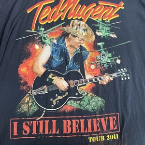 Ted Nugent “I Still Believe” Tour Shirt- 2011-2xl - Picture 1 of 5