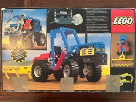 LEGO TECHNIC: Tractor (8859) | Vintage 1981 | All parts, box and instructions.