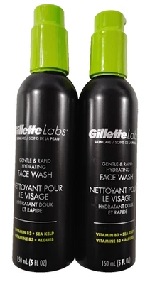 Jabón facial hidratante suave e suave para el cuidado de la piel de 5 oz cada laboratorio vitamina B3 y algas marinas Foto 1 de 2