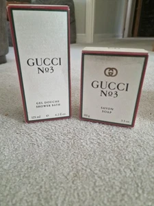 Gucci No 3 Vintage Shower Bath & Soap - Picture 1 of 1