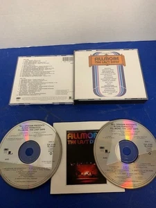 Fillmore: The Last Days by Various Artists CD, 1972, 2 Discs - Imagen 1 de 2
