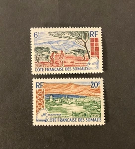 Stamps Somali Coast Scott #304-5 never hinged - Picture 1 of 1