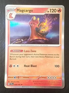 MAGCARGO 029/162, HOLO, POKEMON CARD (NM) - Picture 1 of 5