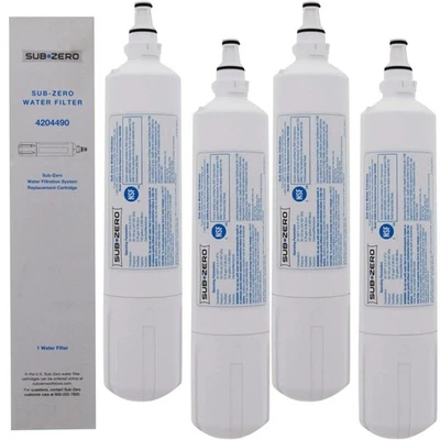 4 Packs SUB-ZERO 4204490 Refrigerator Water Filter - Image 1 of 3