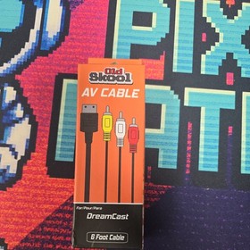 Sega Dreamcast - AV Cable (6' Cable) - Old Skool
