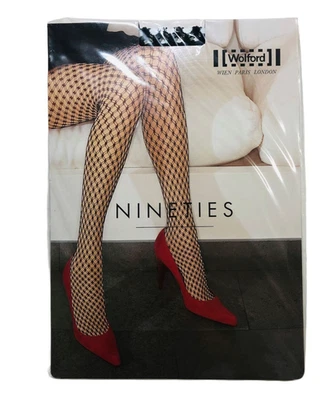 Medias Wolford Años Noventa Color Red: Negro Talla: Pequeña Foto 1 de 2