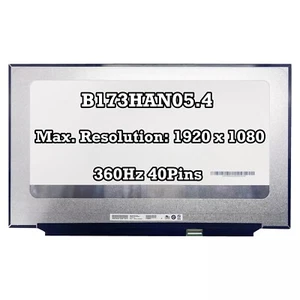 100% sRGB B173HAN05.4 LCD Display Panel EDP 40 Pins Laptop LED Matrix 360Hz - Picture 1 of 2