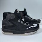 Nike Air Devosion Boys Basketball Shoe Size 7Y Youth Black Hitops 845081-001