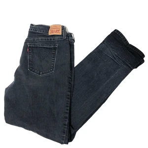 Levi’s 505 jeans womens 32 x 32 blue denim stretch comfort straight dark wash - Picture 1 of 10