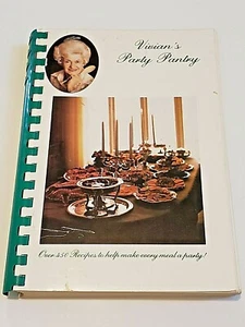 Vivian's Party Pantry Cookbook 1979 450+ Recipes SIGNED - Picture 1 of 6
