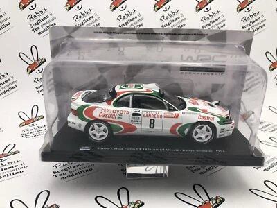 DIE CAST 1/24 " TOYOTA CELICA TURBO ST 185 AURIOL RALLY SANREMO 1994 " - Immagine 1 di 3
