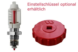 Zewotherm 3/8" Durchflußmesser Topmeter Flowmeter DFA 11130005 Einstellschlüssel - Bild 1 von 5