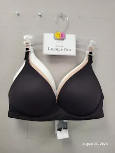 Confezione 3 reggiseni lounge Primark donna donna 32 34 36 38 40 A B C D DD reggiseno a tuffo - Foto 1 di 13