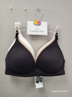 Женский дамский бюстгальтер Primark упаковка 3 шт. 32 34 36 38 40 A B C D DD бюстгальтер с глубоким погружением - Изображение 1 из 4